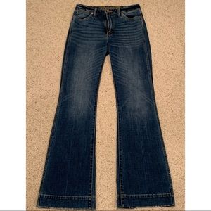 BEAUTIFUL WRANGLER X-Long Flares